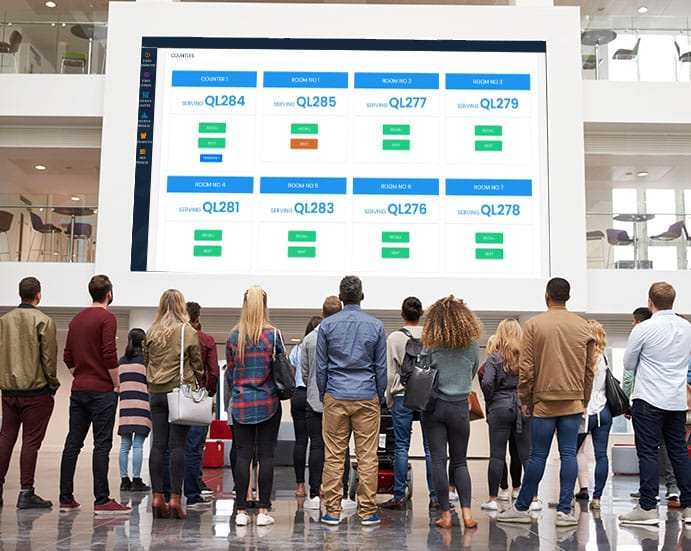 Health queue management software
