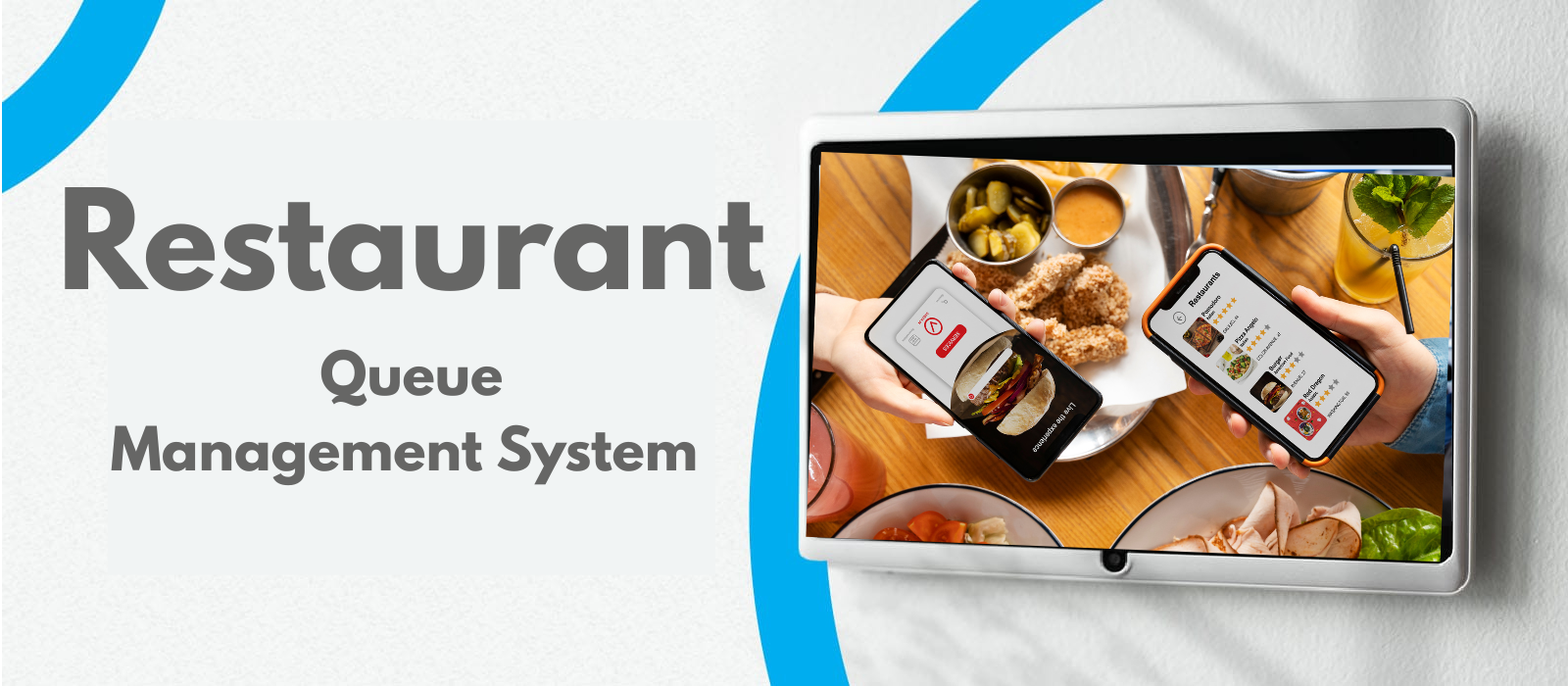 Restaurant Queue management software uae banner