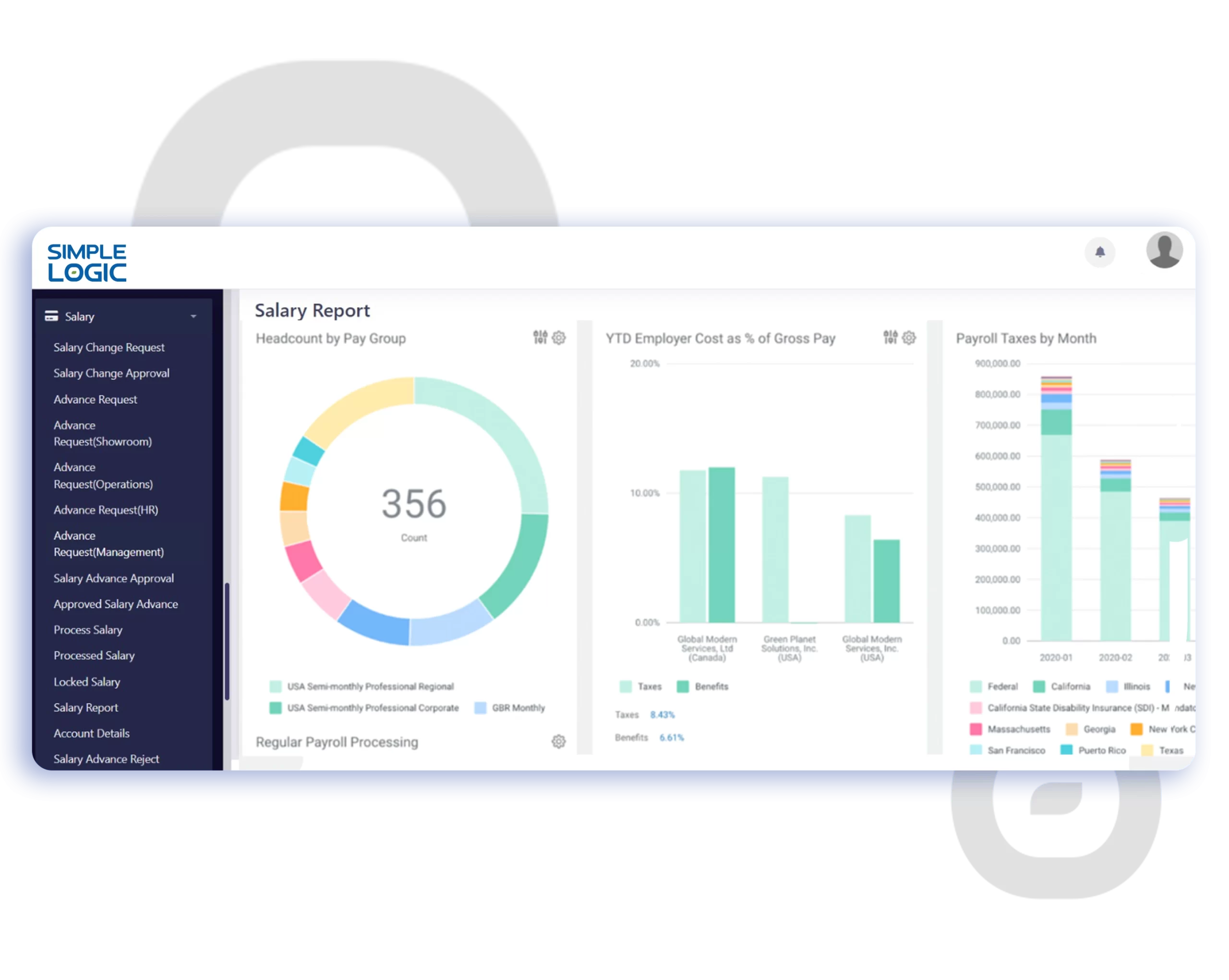 HRMS software for payroll management in UAE