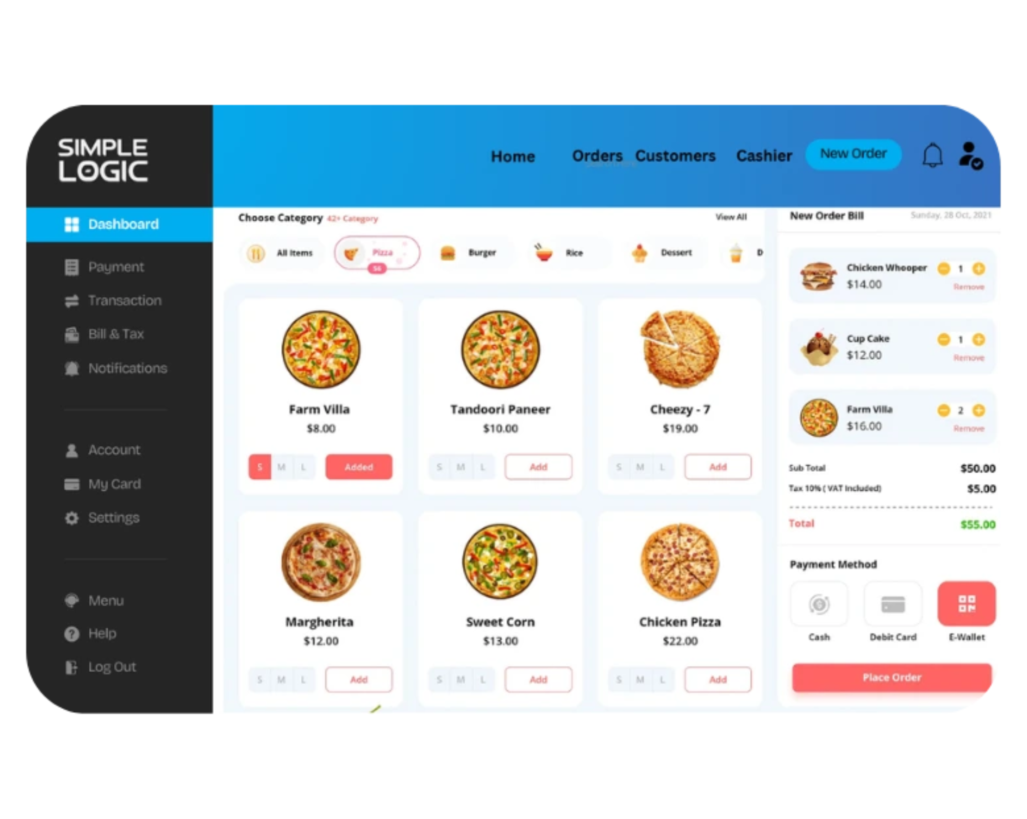 Restaurant POS software- Inventory management