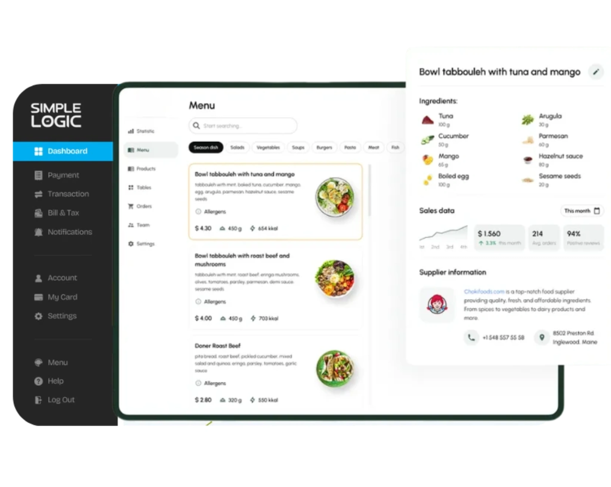 Restaurant POS software- Inventory management