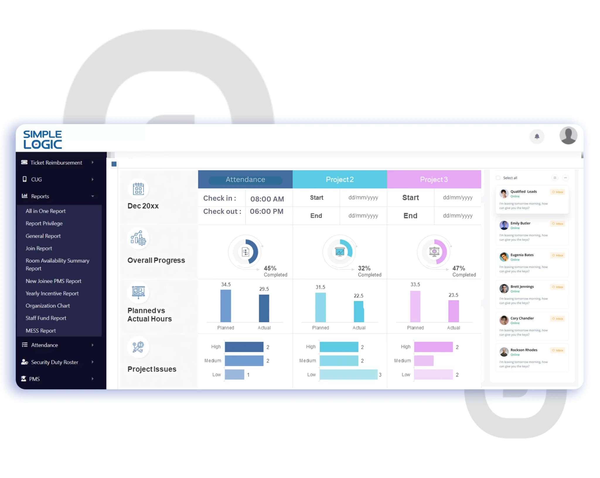 biometric attendance management system