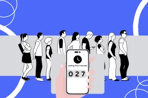 mobile queuing system