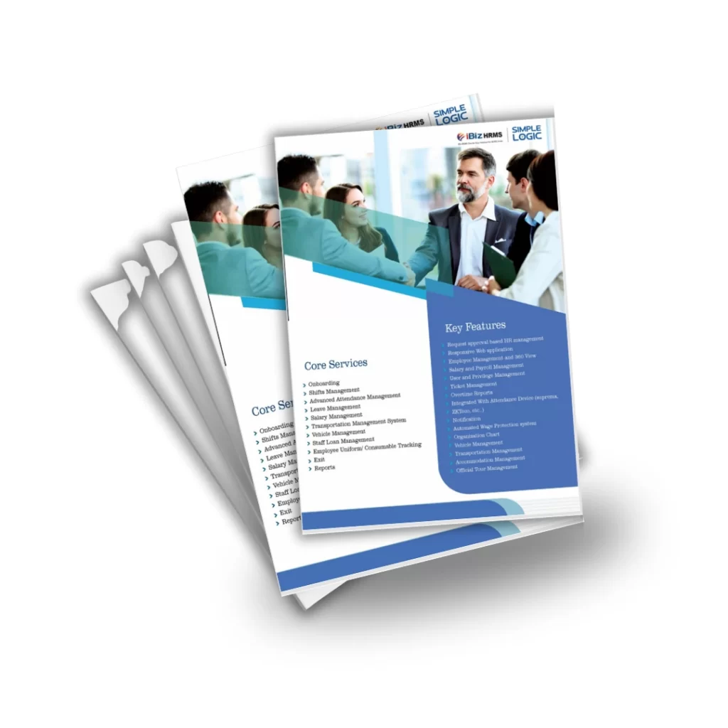 hrms software brochure