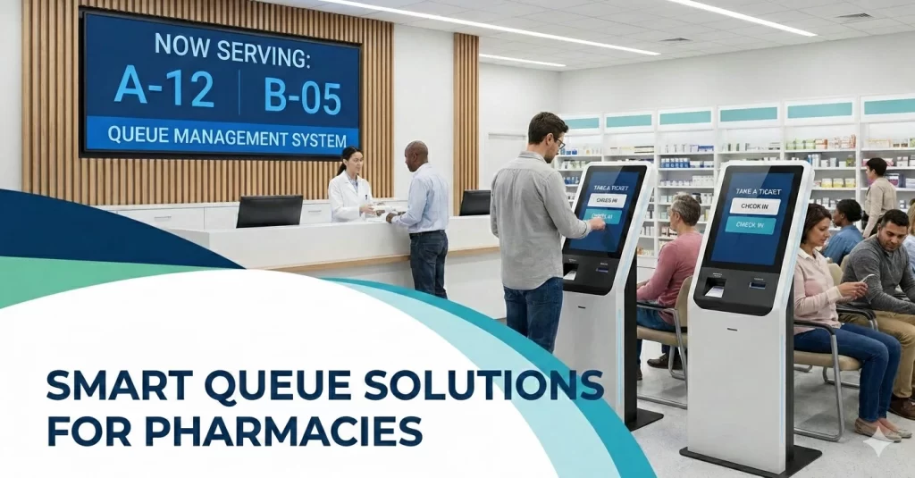 Pharmacy queue management system