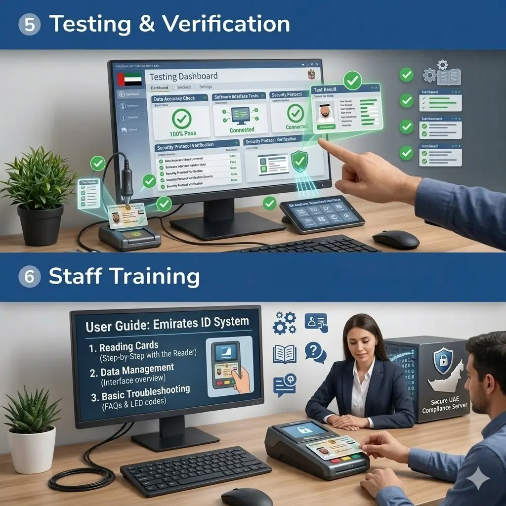 emirates id card reader software