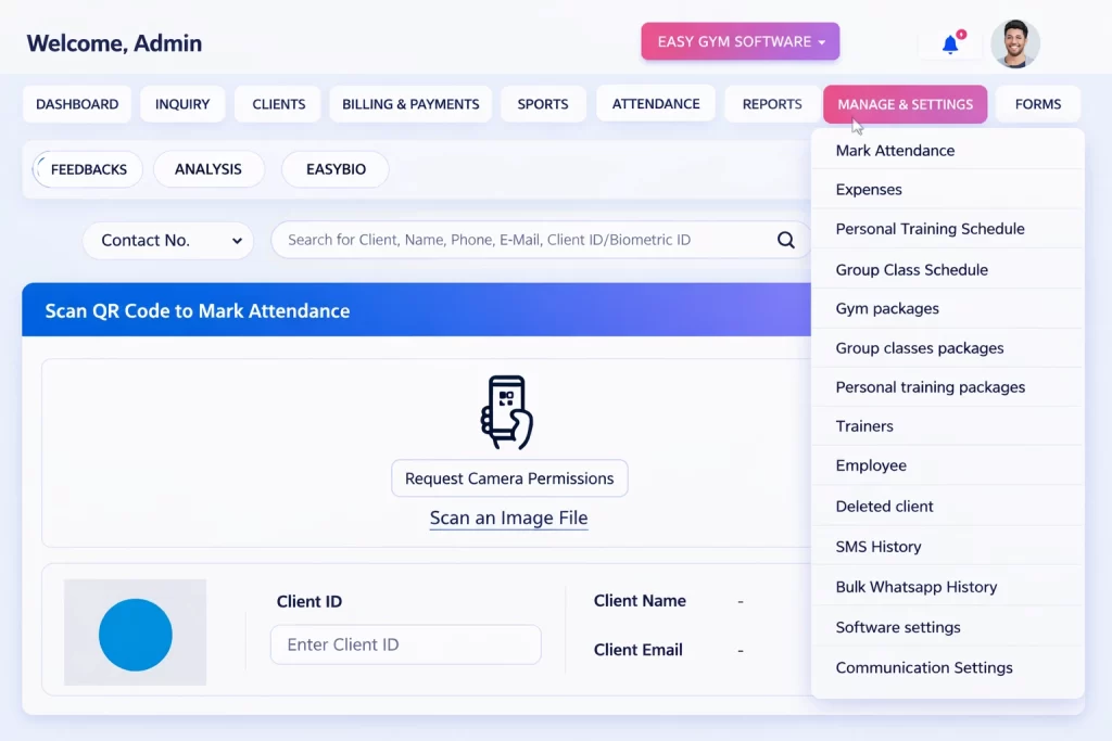 gym management software in Dubai