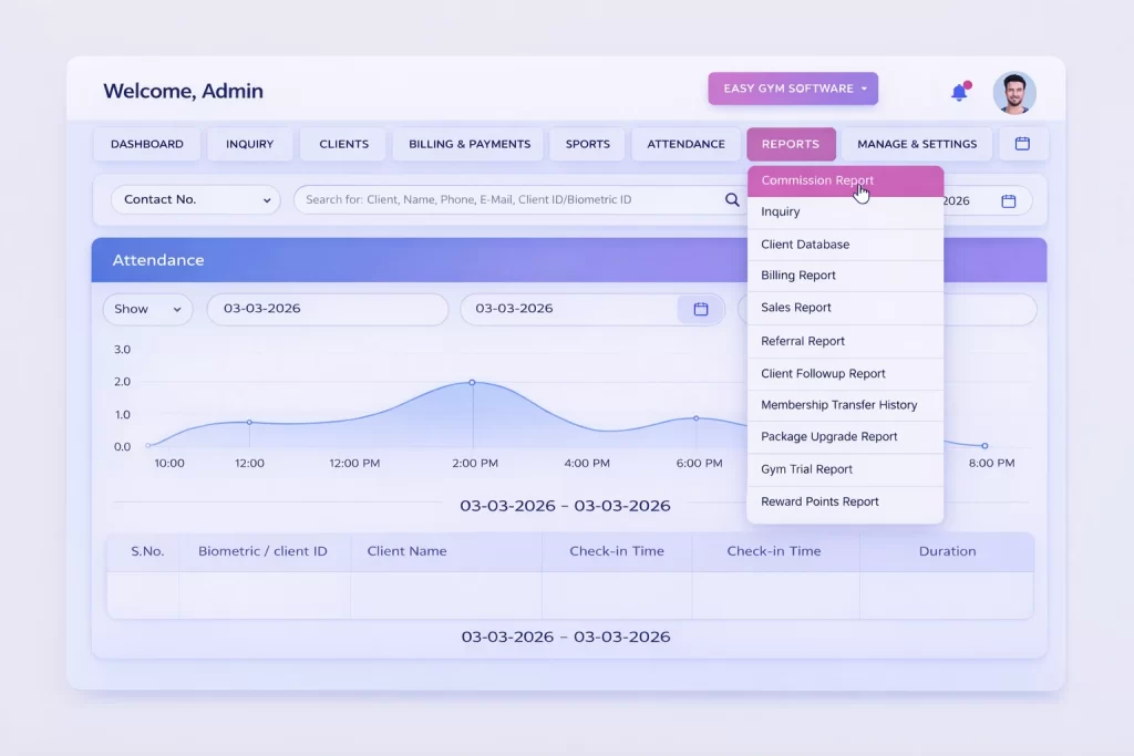 gym management software in Dubai