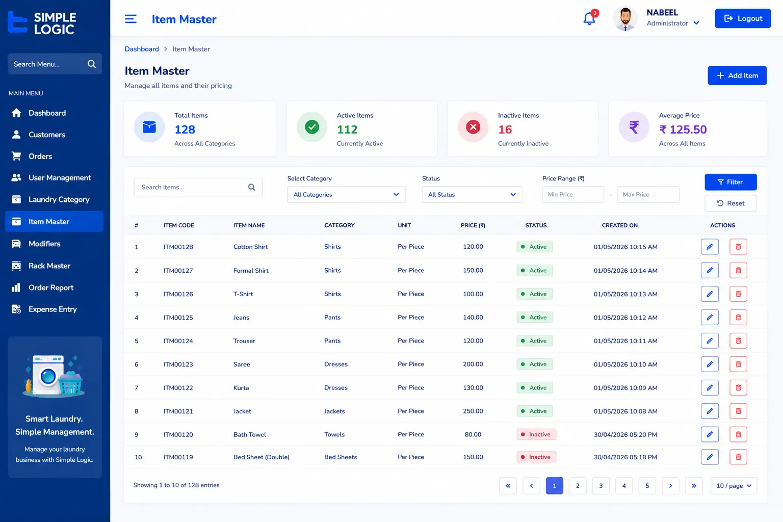 laundry management software uae