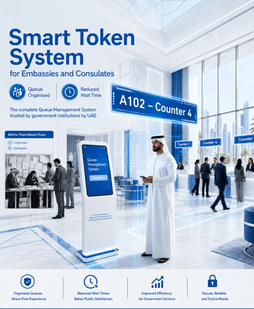 Queue Management System for Embassy and Consulate