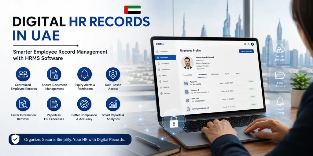 digital HR records in UAE